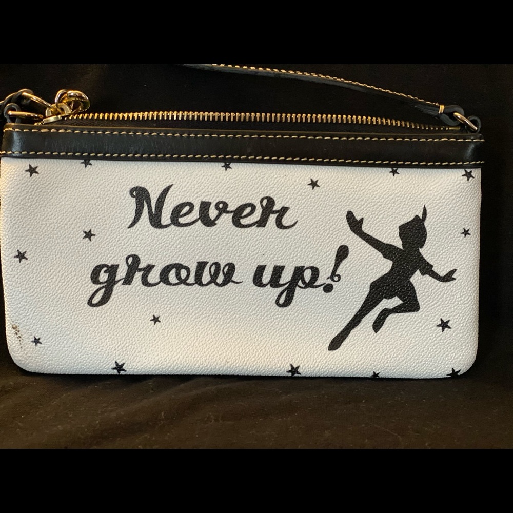 Dooney and Bourke Disney Peter Pan wristlet